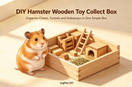 DIY Hamster Wooden Toy Storage Box: Organize All Your Small Pet Wooden Toys